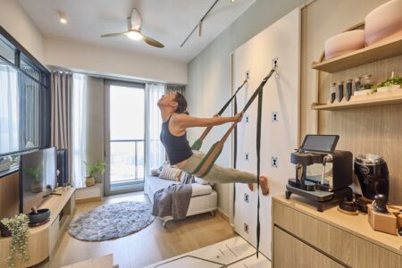 Kis jógasziget a Lohas Parkban