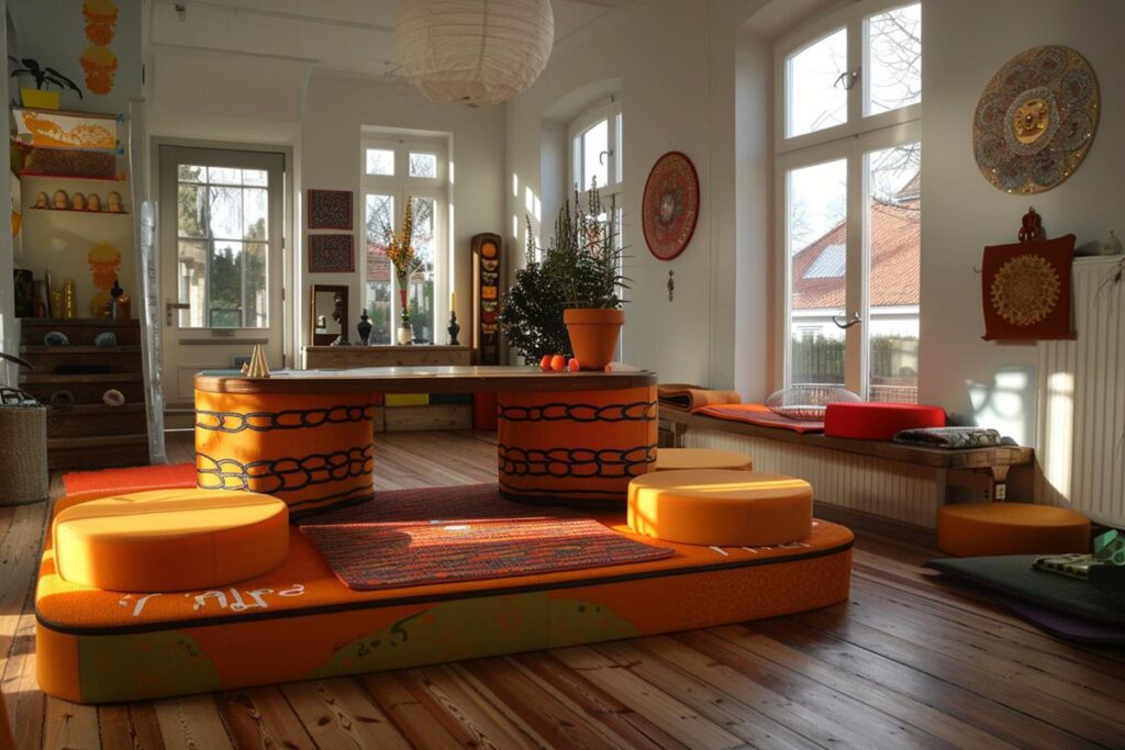 Hívogatóan otthonos, mégis meditatív és nyugodt.