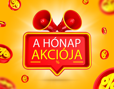 Padlófutár, a hónap akciója