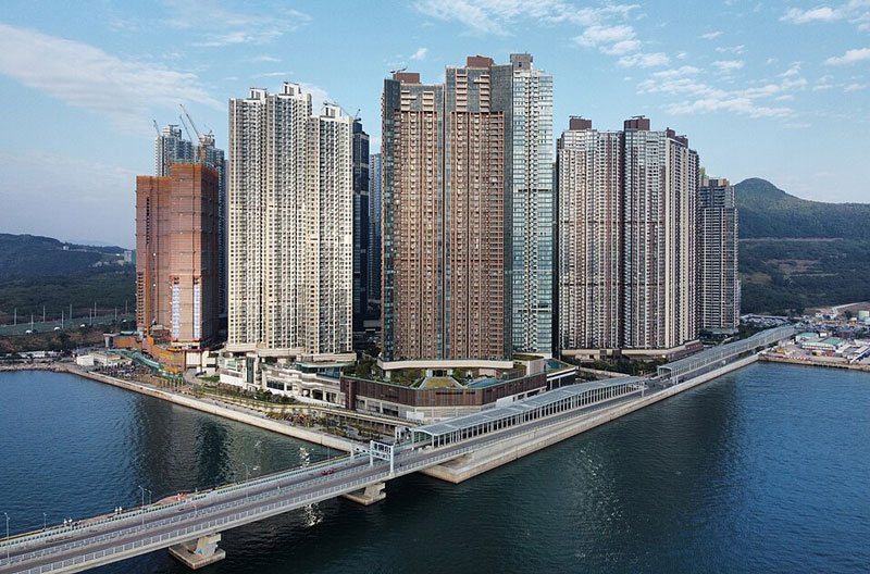 Lohas Park - Hongkong történetének legnagyobb integrált lakóépület-fejlesztése.