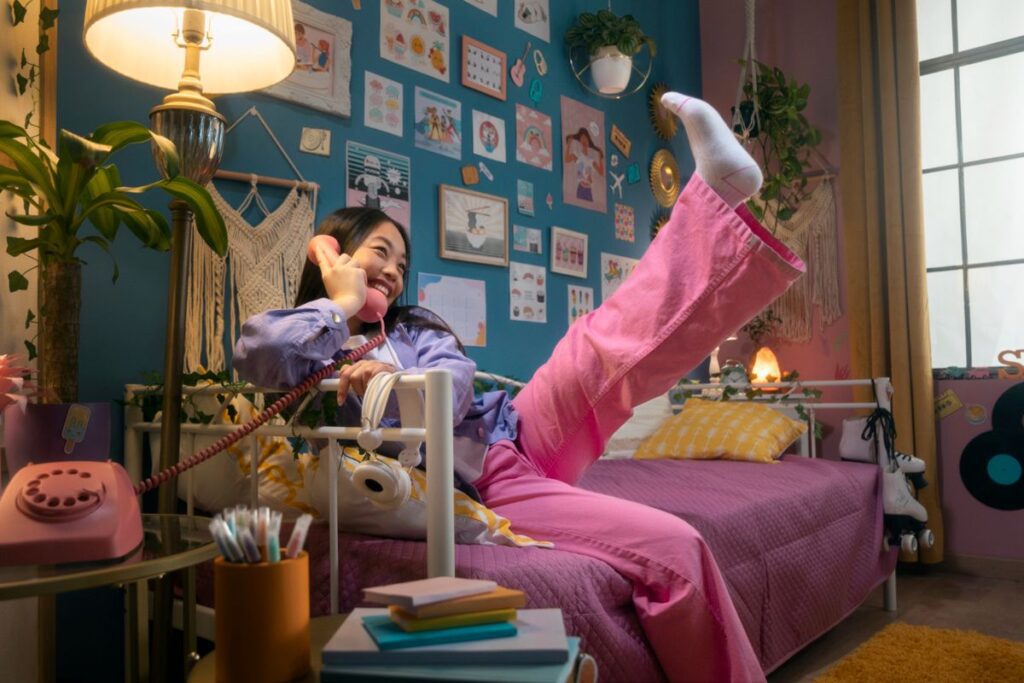 Ez volt maga a vizuális „boldogságdopping”.