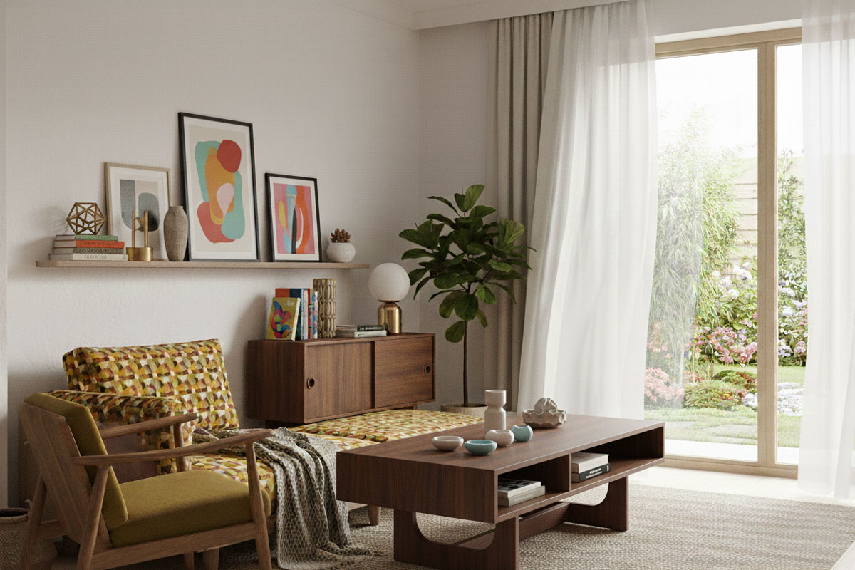 Mid-Century Modern bár ez a stílus eredetileg a XX. század közepéről eredeztethető