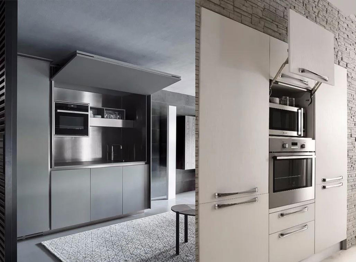 Ez egy újabb merész döntés, ami nem elrejti, hanem inkább eltűnteti a konyhát.