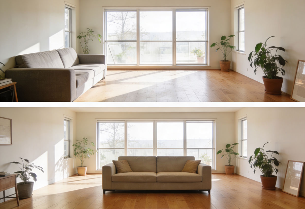 Ha a kanapé évek óta ugyanott áll, attól még biztosak lehetünk benne, hogy nem gyökerezett oda.